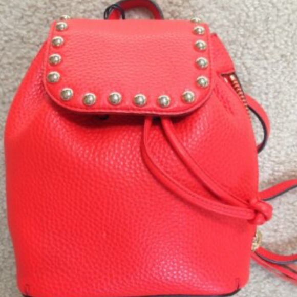 “LIKE NEW” REBECCA MINKOFF BACKPACK (POPPY RED) - Picture 2 of 9